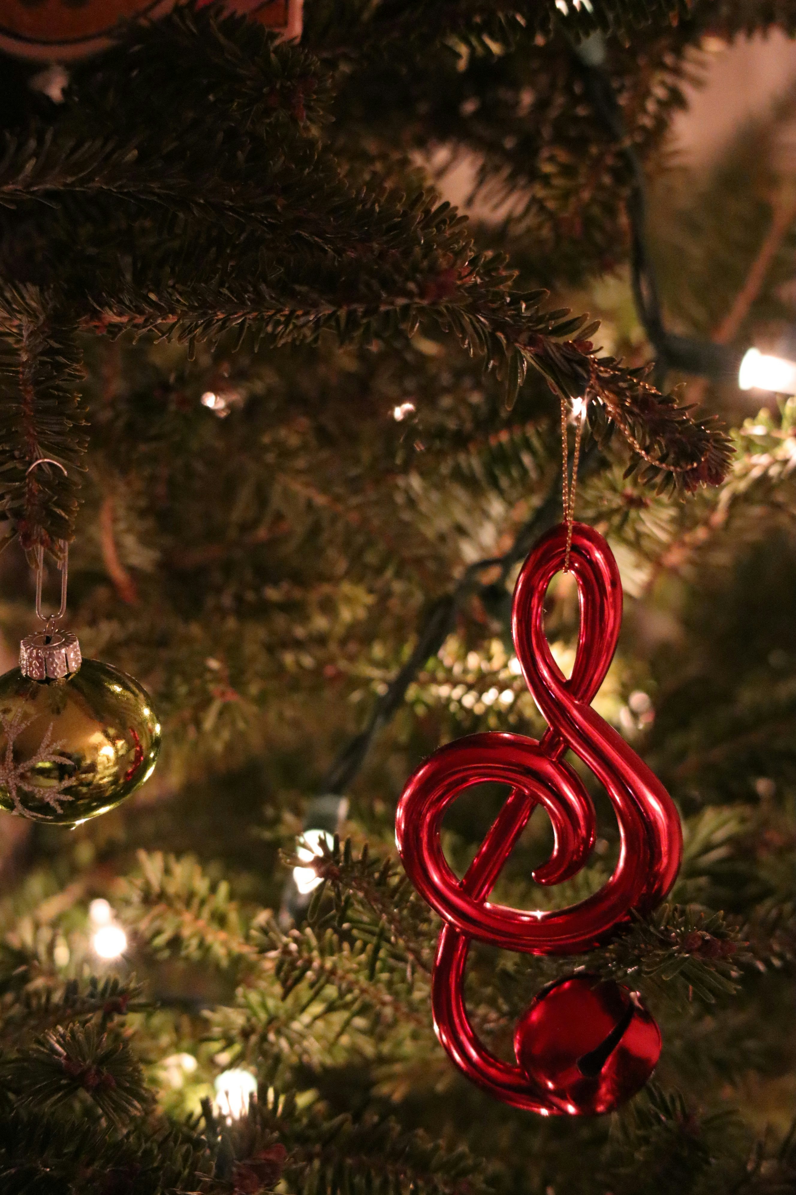 Treble Clef Ornament